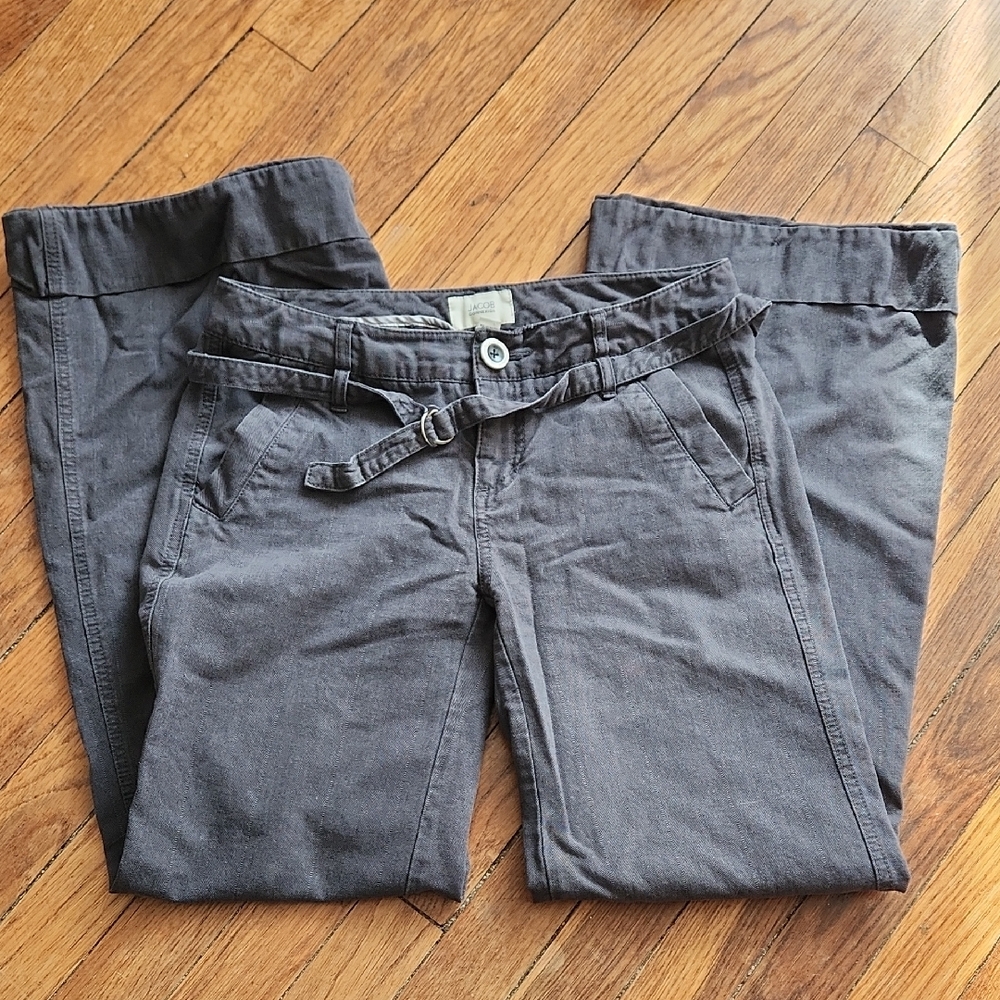 Jacob Wide Leg Gray Pants